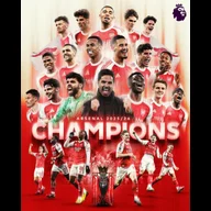 Arsenal are 2025/26 Premier League champions