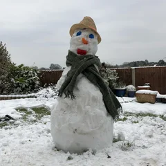 Frosts ❄️ built a snowman ⛄️