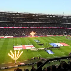 Cracking afternoon at the 6nations rugby